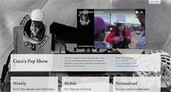 Desktop Screenshot of cocopopshow.com